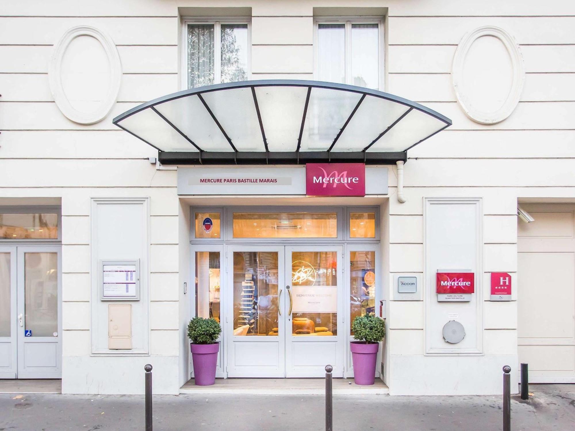 Mercure Paris Bastille Marais Exteriör bild